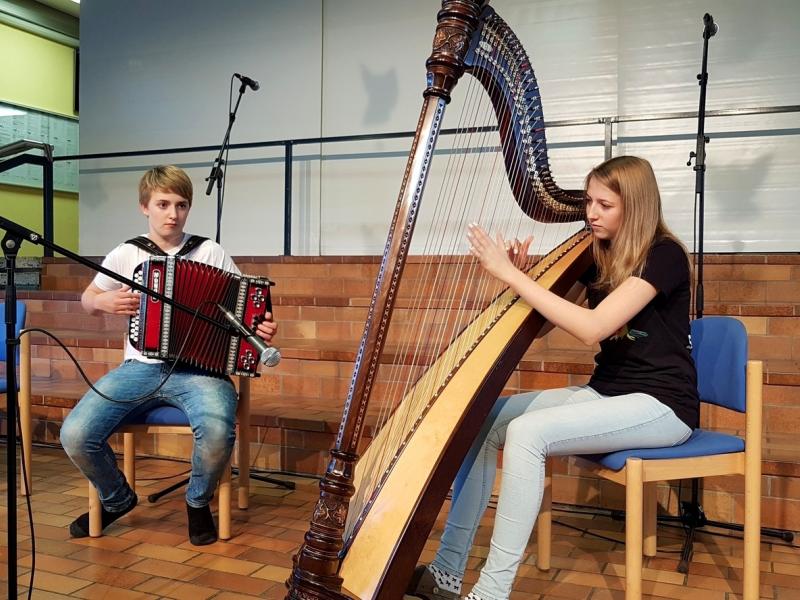Bild 3: Duo Adrian und Klara Kuchling, © Nadja Senoner