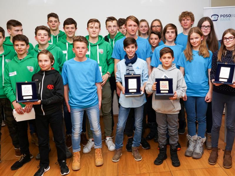 Slika 2: Nagrajenci za &scaron;olsko leto 2016/17, &copy; Sebastian Trampusch