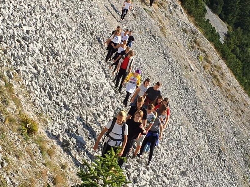 Slika 3:
Pohod na Veliki vrh, ©Julia Schuster-Smrečnik