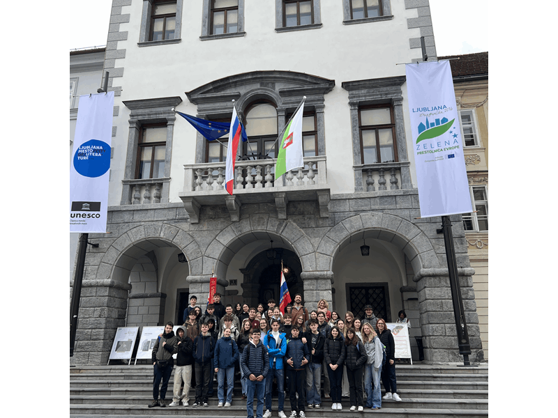 Slika 5: Skupen ogled Ljubljane